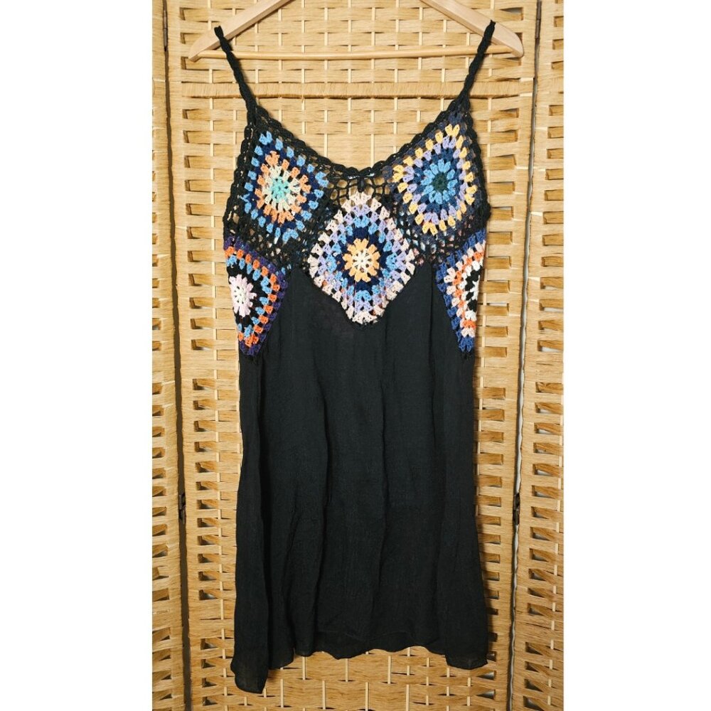 Fashion Nova Armani Crochet Mini Dress XL NWT